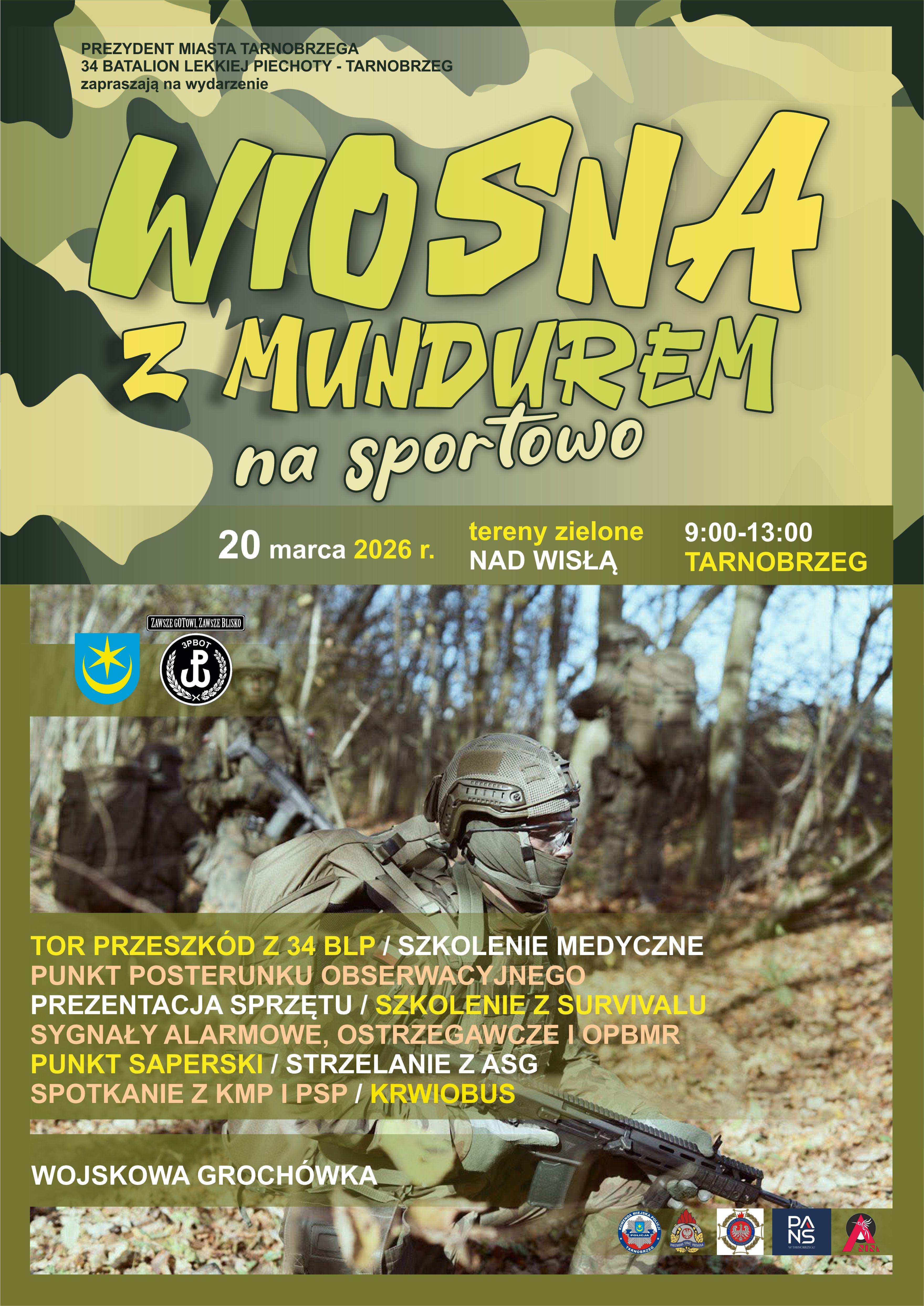 Wiosna z mundurem na sportowo